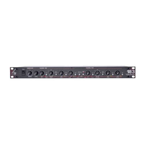 Crossover  BACKSTAGE BS183 Negro XLR y PLUG.