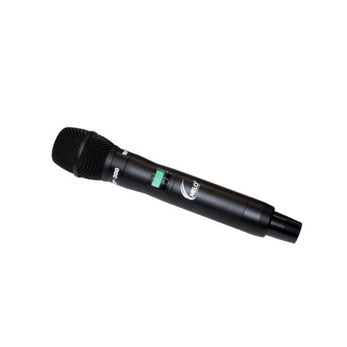 Sistema de Microfonos MELO RF-300 Negro Inalámbricos 