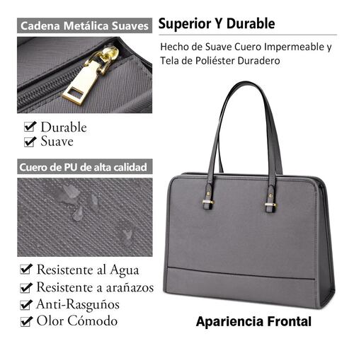 Set De Bolsa Para Dama 3 pcs  Gris