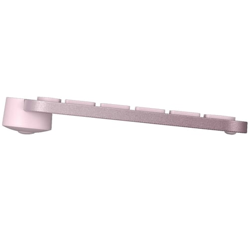Teclado Logitech MX Keys Mini Iluminado Inalambrico Bluetooth Recargable Rosa 920-010478.