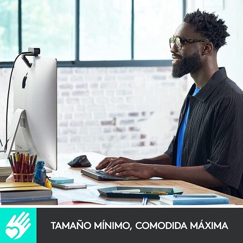 Teclado Logitech MX Keys Mini Iluminado Inalambrico Bluetooth Recargable Blanco 920-010477.
