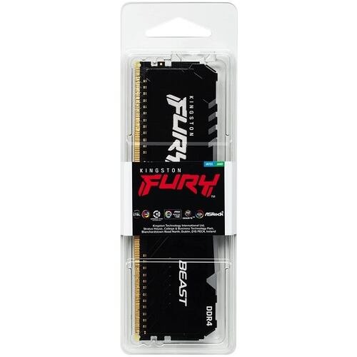 Memoria Ram DDR4 Kingston Fury Beast RGB 3600MHz 8GB PC4-28800 KF436C17BBA/8