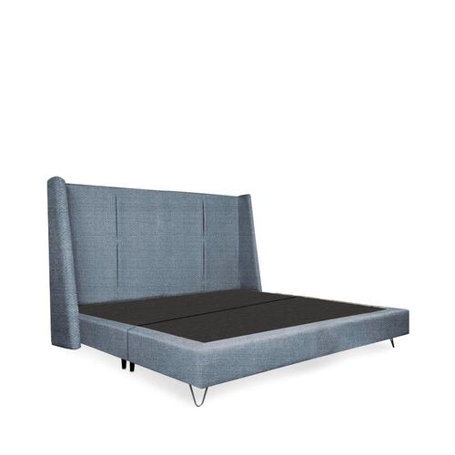 Cama King Size Realy Azul - Kessa.