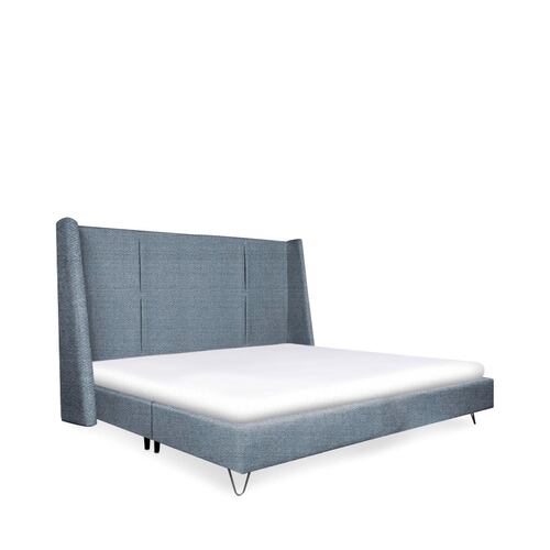 Cama King Size Realy Azul - Kessa.