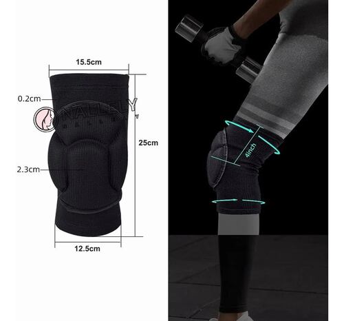 Rodillera Elastica De Compresion Gym 2 pz