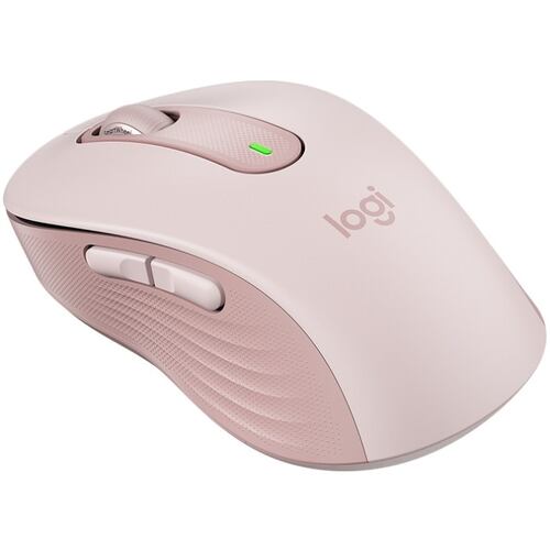 Mouse Logitech SIGNATURE M650 Inalambrico USB Y Bluetooth Mediano Rosa 910-006251