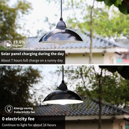 "Lámpara Solar Exterior/interior Impermeable Ip65 Remoto "