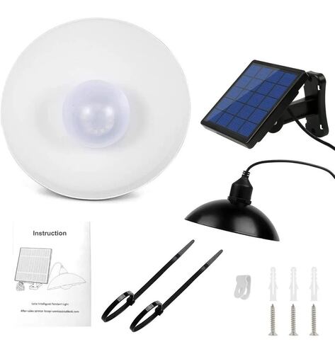 "Lámpara Solar Exterior/interior Impermeable Ip65 Remoto "