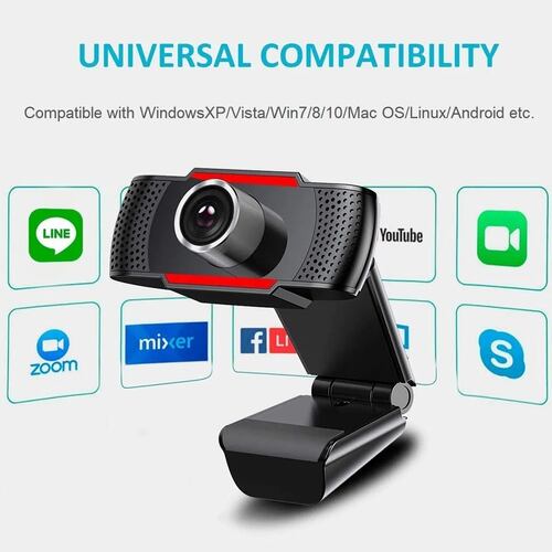 Cámara Web Full Hd De 1080p Usb Con Micrófono