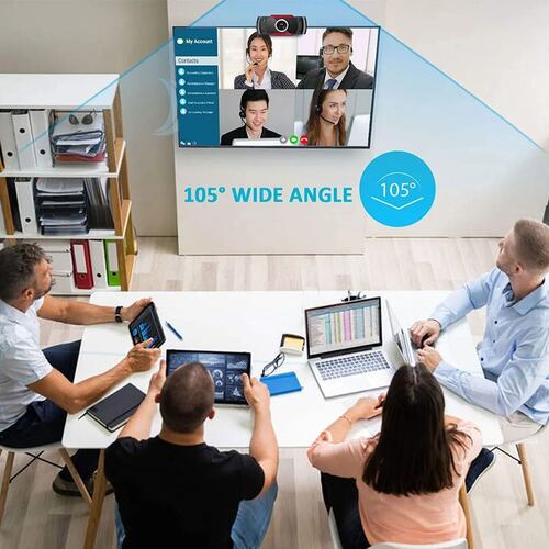 Cámara Web Full Hd De 1080p Usb Con Micrófono