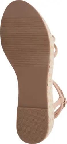 Sandalia Casual Color Nude Para Mujer Thalia Sodi 1819 1024773