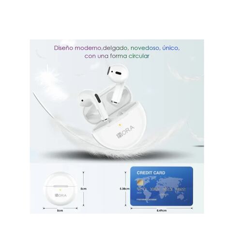 1 Hora Audifonos Inalámbricos In-ear