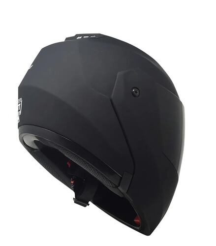 Casco Moto Abatible Negro Mate  Talla XL