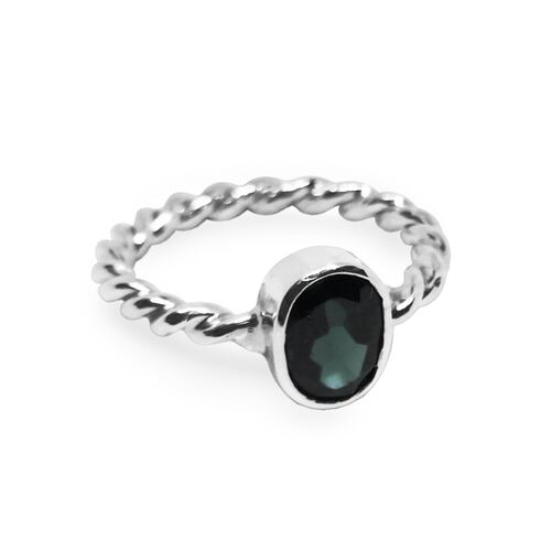 Anillo de Plata con Alejandrita, Colección Bejuco por Anante Joyeria