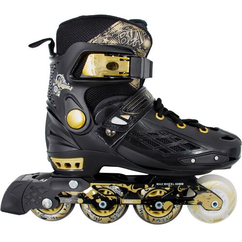 Patines Profesionales Linea Luz Led Talla 21-23 Premium Max