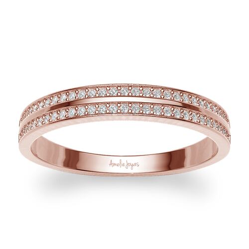 Churumbela en Oro Rosa de 14K Amelie Joyas