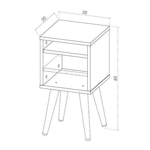 Buro Estilo Moderno, Hogare, Mesita De Noche Mesa Buró, Modernos e Ideal Roble 