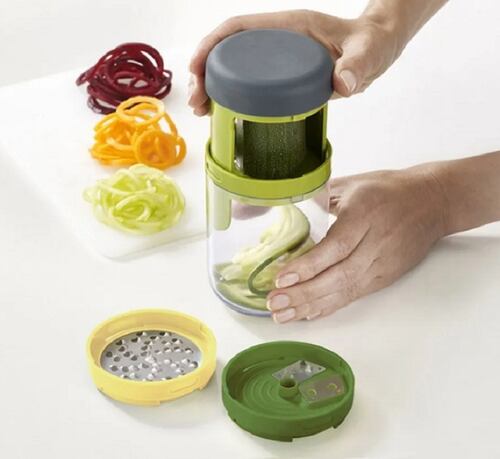 Ralladorcortador Espirilizador De Verduras En Espiral Cocina