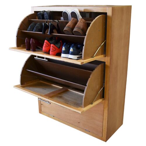 Mueble Zapatero Moderno De 36 Pares Ó 24 Pares Más Botas Aile 