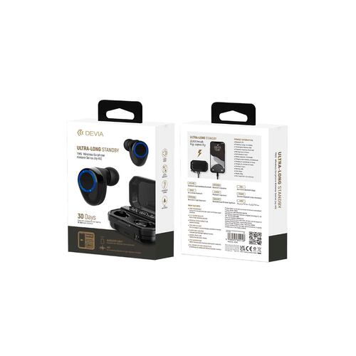 Audífonos TWS Inalámbricos Joy A12 Color Negro