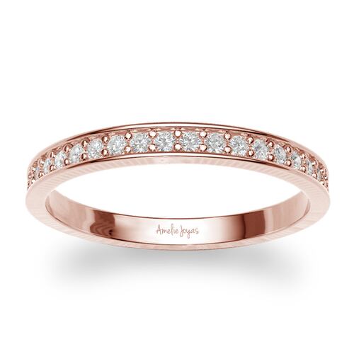  Churumbela en Oro Rosa de 14K Amelie Joyas