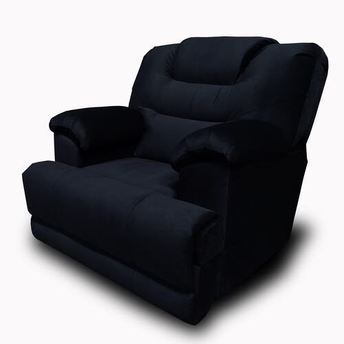 Sillón Reclinable Hércules Negro MADERIAN // ENTREGA EN CDMX Y ZONA METROPOLITANA