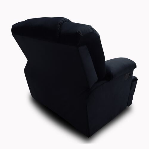 Sillón Reclinable Hércules Negro MADERIAN // ENTREGA EN CDMX Y ZONA METROPOLITANA