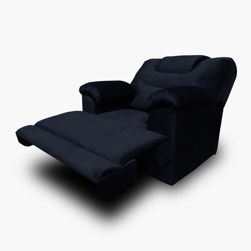 Sillón Reclinable Hércules Negro MADERIAN // ENTREGA EN CDMX Y ZONA METROPOLITANA