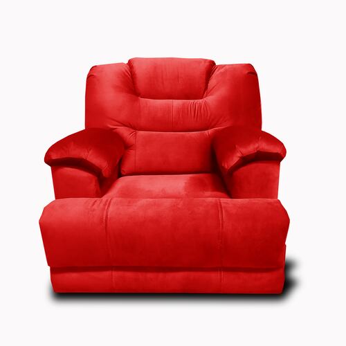 Sillón Reclinable Hércules Rojo MADERIAN // ENTREGA EN CDMX Y ZONA METROPOLITANA