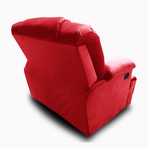 Sillón Reclinable Hércules Rojo MADERIAN // ENTREGA EN CDMX Y ZONA METROPOLITANA