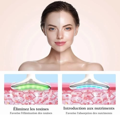 Masajeador de vibración térmica Lifting facial