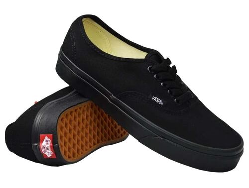 TENIS VANS AUTHENTIC BLACK UNISEX COD. VN000EE3BKA