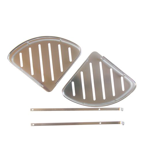 CNX Organizador de Aluminio Cromado Para Regadera .