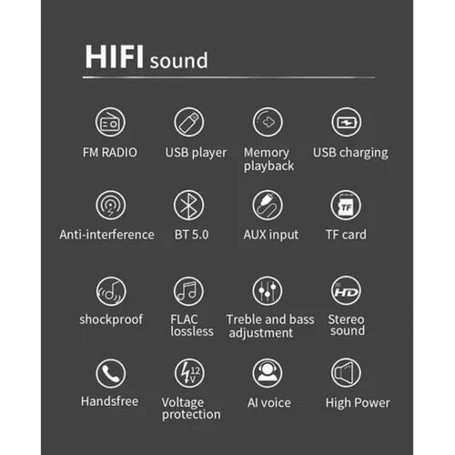 Estéreo Para Auto Fnbrli Con Mp3 2 Usb Bluetooth 1 Din