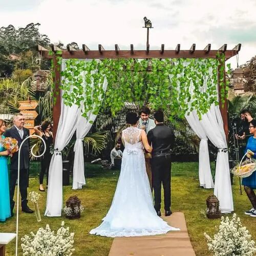 12 Enredaderas Artificiales Plantas Colgantes Decorativas.