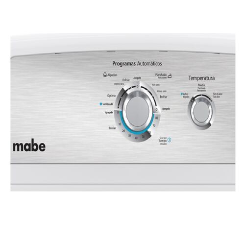 SECADORA MABE - SMG26N5MNBAB0 A GAS LP 6.2 PIES CÚBICOS CON CAPACIDAD DE 20 KG COLOR BLANCA CON CICLO DE SANITIZADO 
