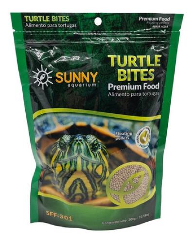 Turtle Bites Alimento para Tortugas 90gr - Sunny 