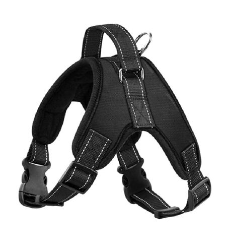 Arnés para Perro Talla S Antideslizante Negro