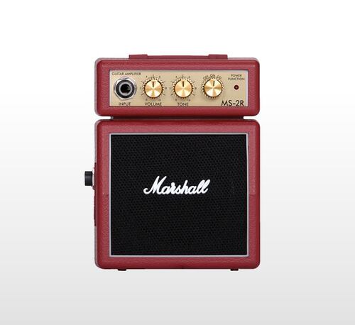 Micro-amplificador de Guitarra Marshall MS-2 Rojo