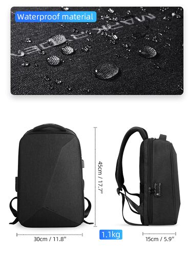 Mochila con impermeable Mark Ryden Modelo 9405YY