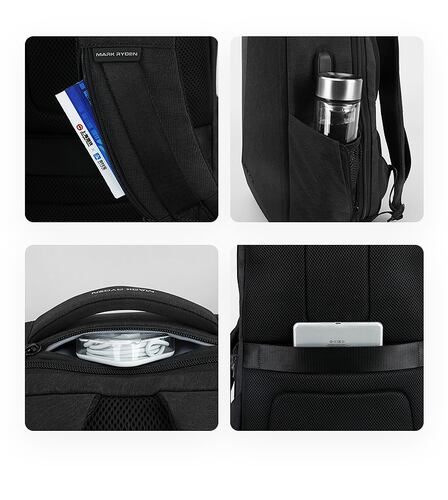 Mochila con impermeable Mark Ryden Modelo 9405YY