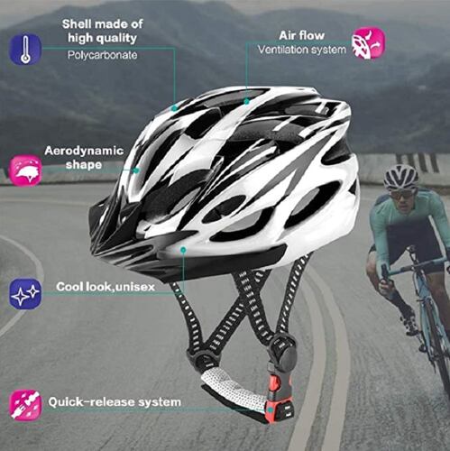 Casco Ligero para Ciclismo de Montaña Motocicleta Talla XL