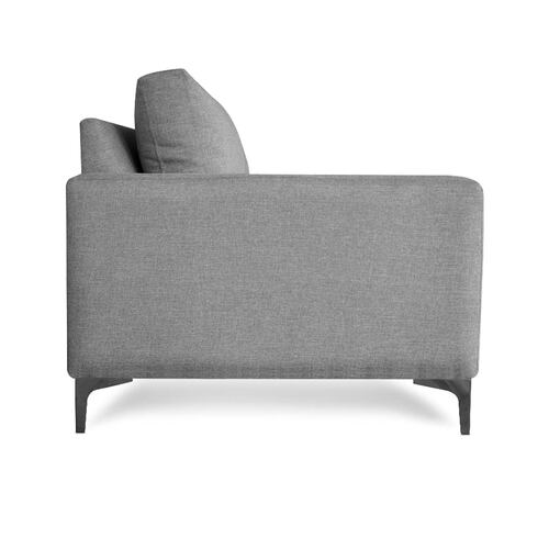 Sillon Individual Kama Gris Claro - Kessa.