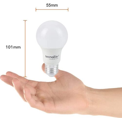 Paquete de 10 Focos LED 800 Lumens
