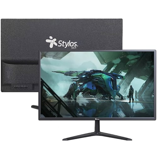 Monitor 19 Stylos STPMOT3B LED Widescreen HDMI VGA.