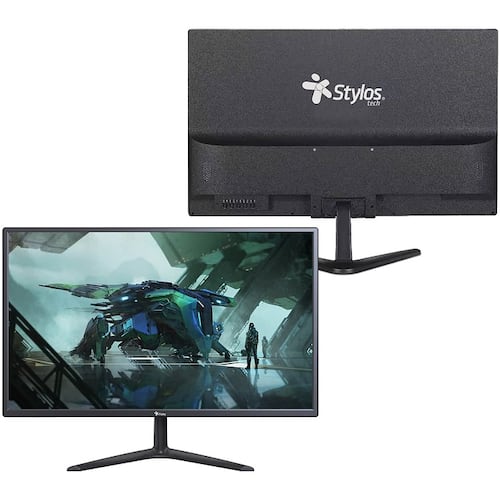 Monitor 19 Stylos STPMOT3B LED Widescreen HDMI VGA.