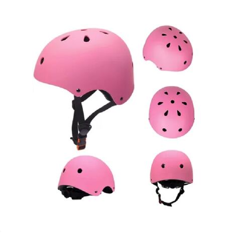 Casco De Bicicleta Para Niños 3 a 8 Años Rosa