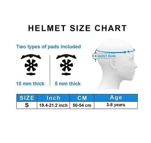 Casco De Bicicleta Para Niños 3 a 8 Años Rosa