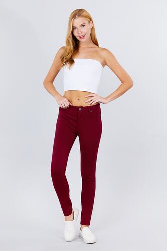 Pantalon Con Cinturon a tobillo Active USA Rojo Talla Grande