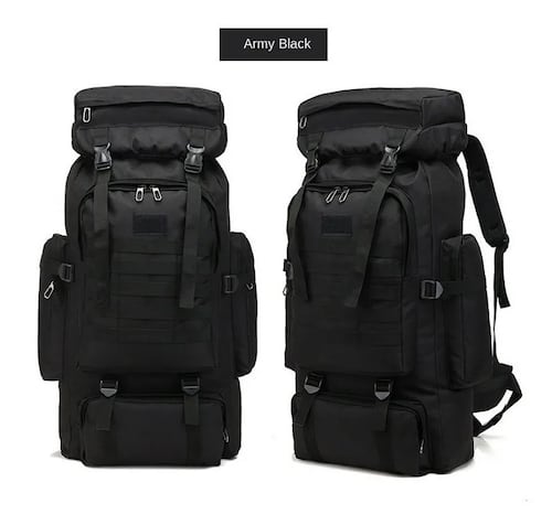 Mochila Táctica Militar 70l Campismo Camuflaje